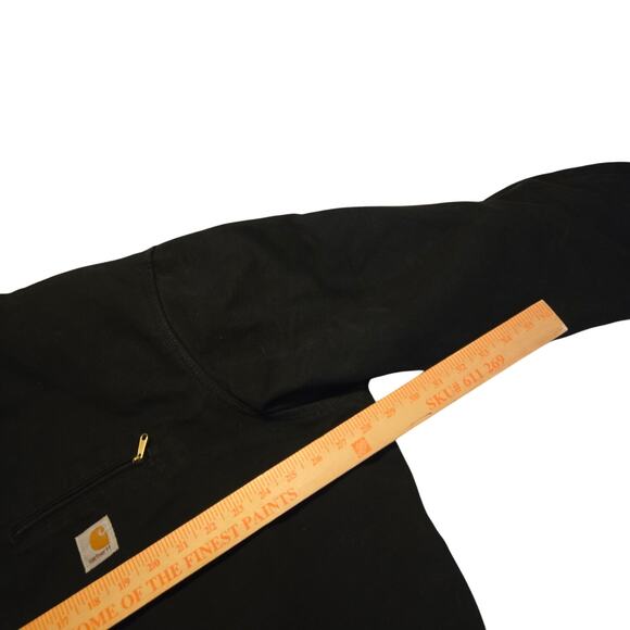 Carhartt Detroit Jacket J001 Bk Made In USA  2xl tall - Picture 4 of 8